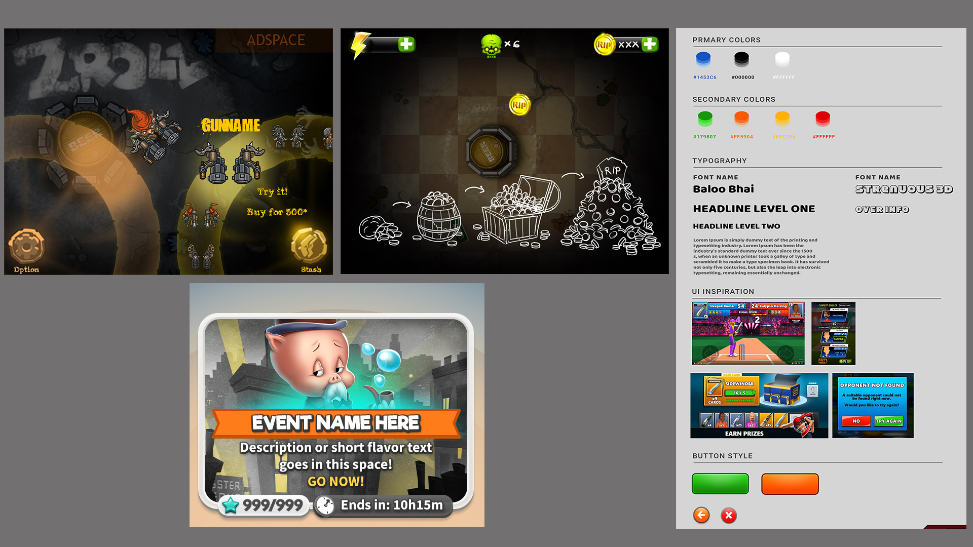 UI UX Gallery (23) Game Interface Design