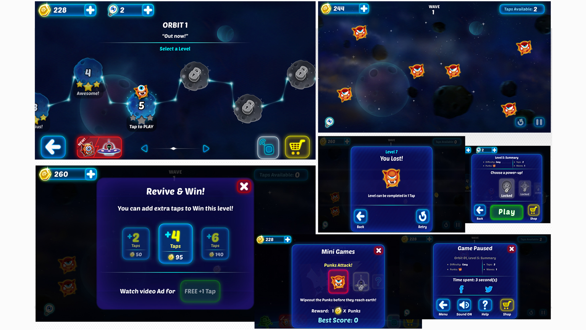 2D Game UI Design