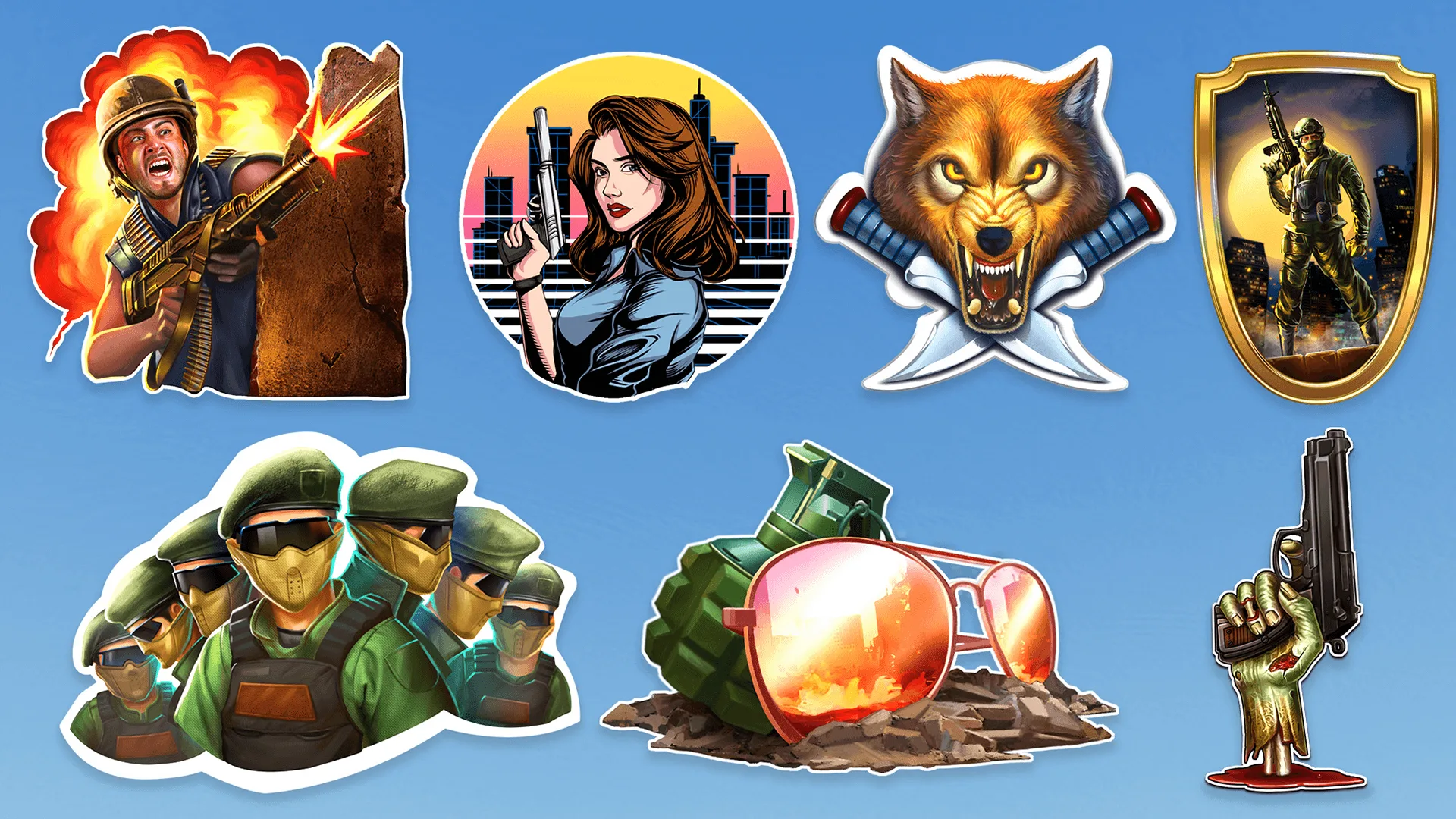 2D Art Portfolio (12) Game Asset Creation