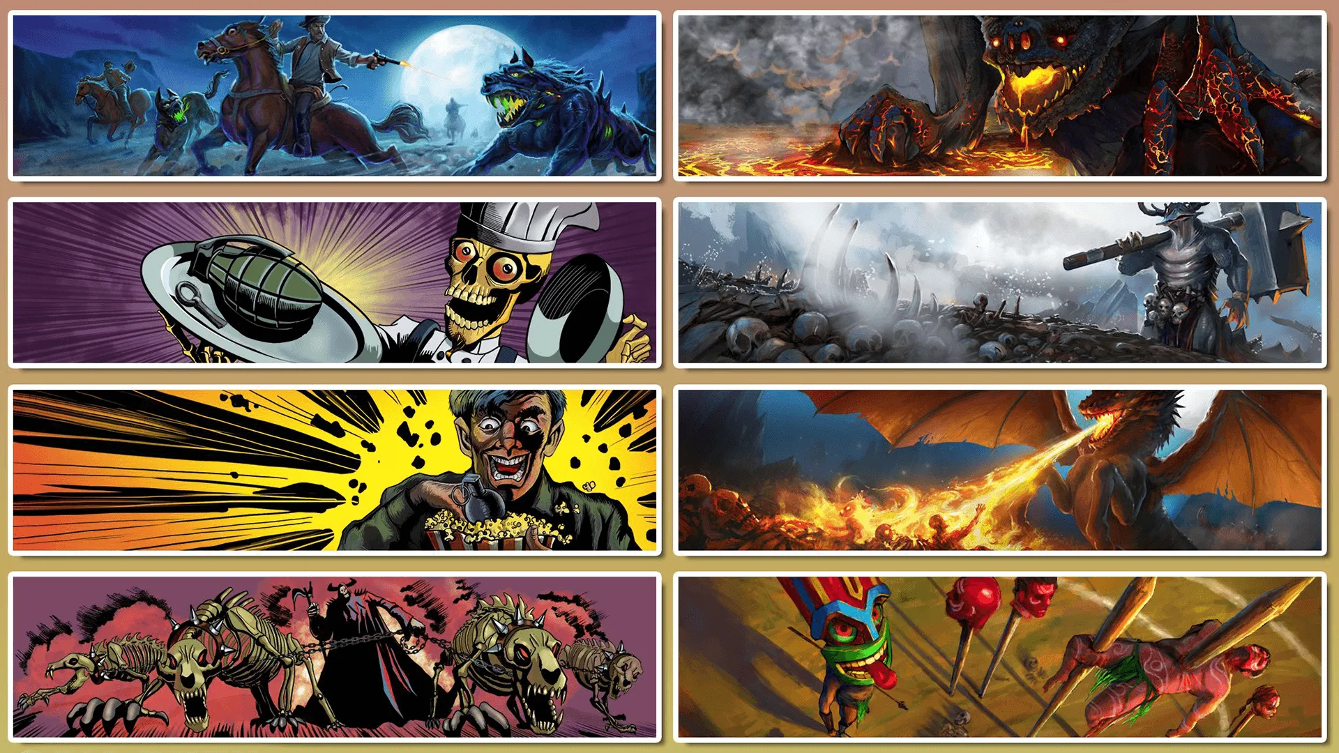 2D Art Portfolio (19) Stylized Game Art