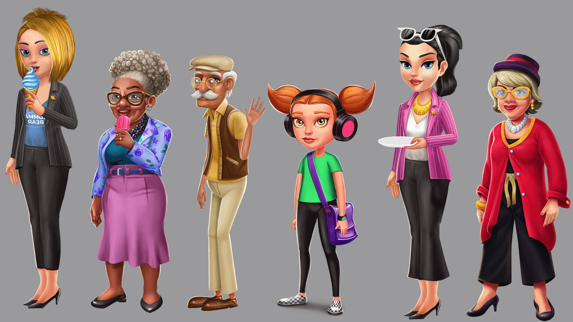 2D Character Design (22) 2D Character Design