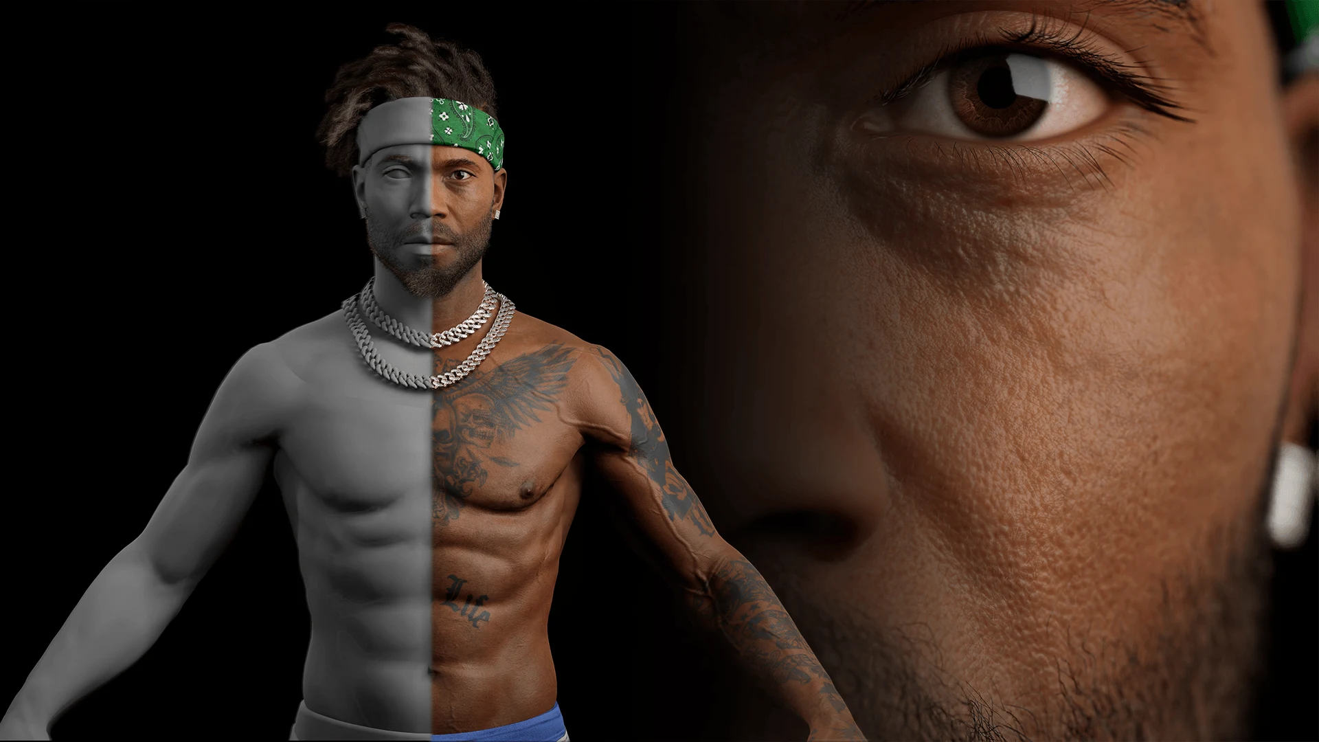 3D Character Design Portfolio (12) Game Character Modeling