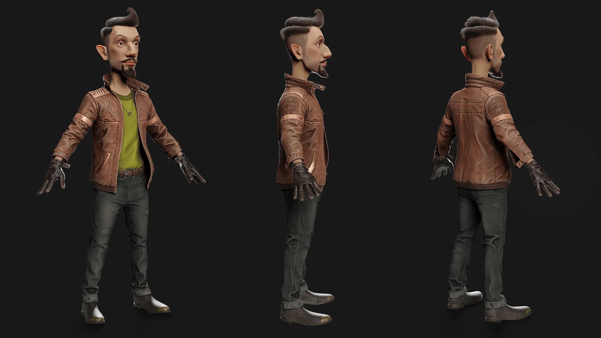 3D Character Design Portfolio (3) 2D Character Design
