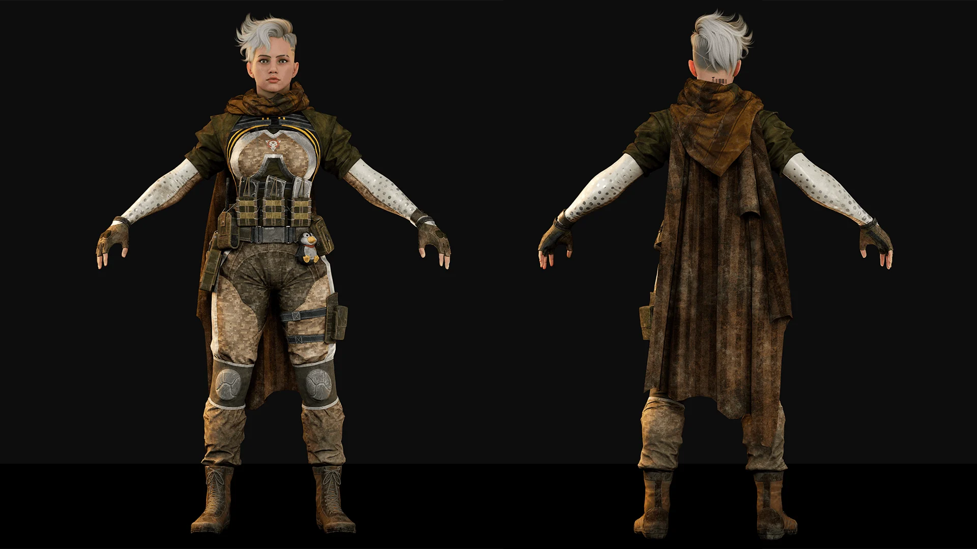 3D Character Design Portfolio (7) 3D Character Modeling